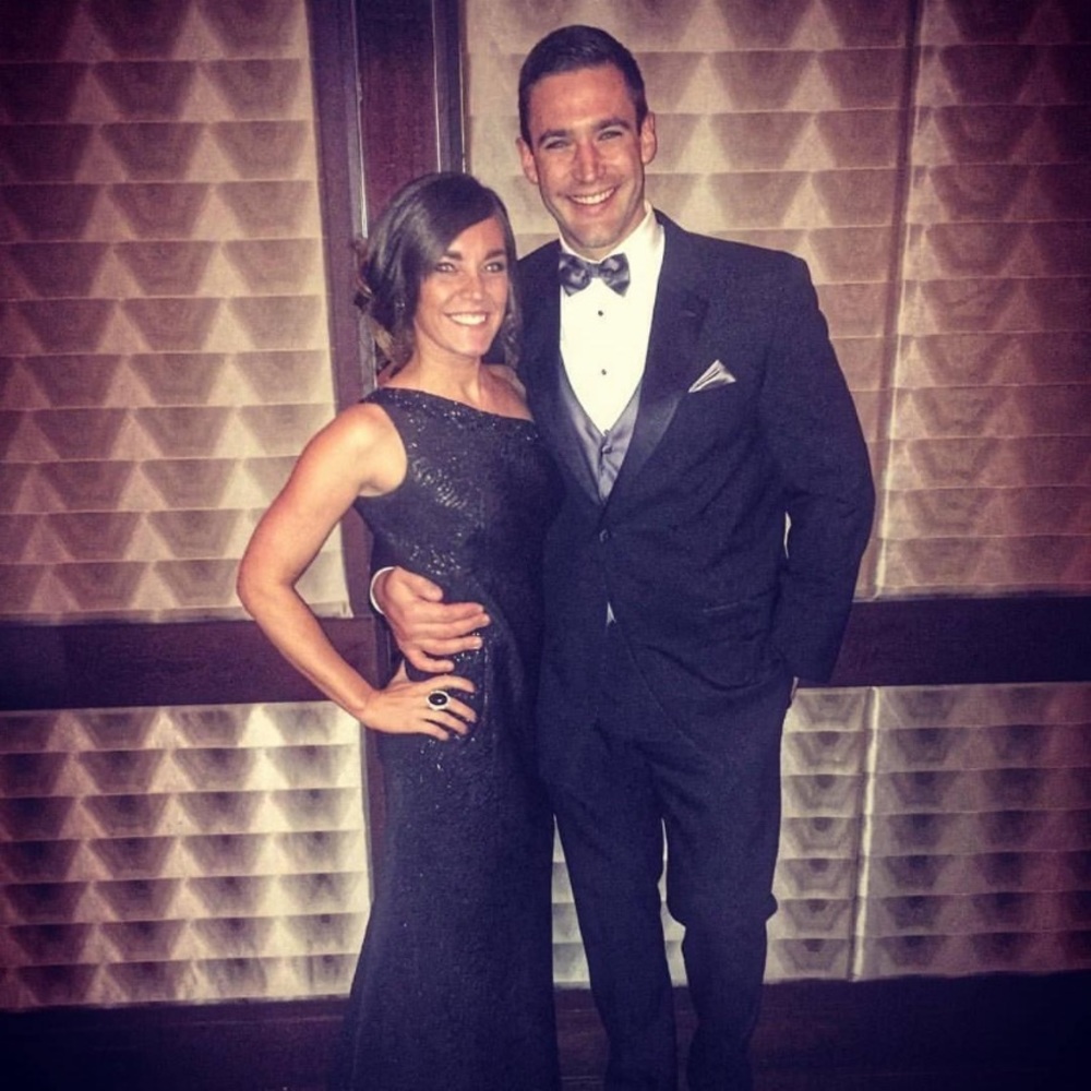 Carmen Marc Valvo Couture Like New formal black dress. Size 4